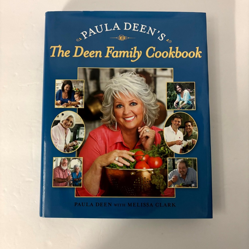 Paula Deen The Deen Family Cookbook Hardcover 1st Edition 2009 Southern Recipes